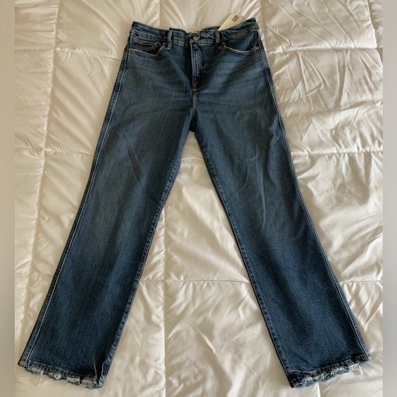 Good American Denim - New Good American Good Curve Straight Sz 12 Jeans